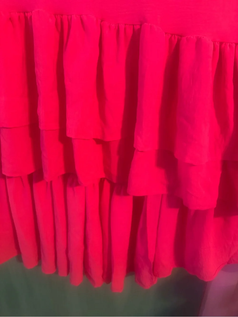 Plus Sized Women’s Halter High-Low Ruffle-Hem Maxi Dress in Vibrant Pink NEW
